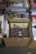 ONE BOX OF MIXED BOOKS