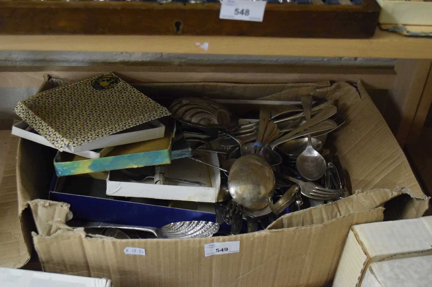LARGE BOX OF CUTLERY