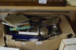 LARGE BOX OF CUTLERY