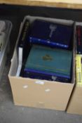 ONE BOX OF MIXED BOOKS