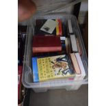 ONE BOX OF MIXED BOOKS