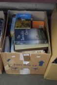 ONE BOX OF MIXED BOOKS