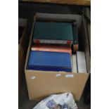 ONE BOX OF MIXED BOOKS