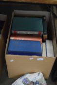 ONE BOX OF MIXED BOOKS