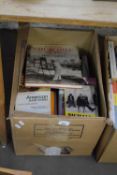 ONE BOX OF MIXED BOOKS