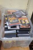 LARGE BOX OF MIXED DVDS