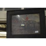 THREE FRAMED HUNTING PRINTS