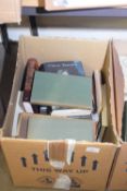 ONE BOX OF MIXED BOOKS