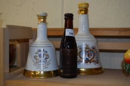 BELLS SCOTCH WHISKY DECANTERS, MARRIAGE OF PRINCE CHARLES AND LADY DIANA AND THE BIRTH OF PRINCE