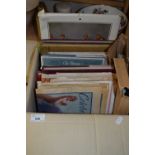 BOX OF ROYALTY RELATED BOOKS, PAPERS AND MAGAZINES