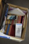 ONE BOX OF MIXED BOOKS