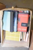 ONE BOX OF MIXED BOOKS