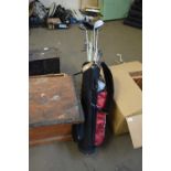 CASE VARIOUS MODERN GOLF CLUBS