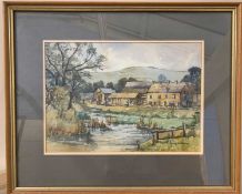 Mary Williams RWA (British, 20th century) rural scene, watercolour, signed, framed and glazed.