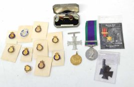 Quantity of medals to include replica Elizabeth II General Service medal with Northern Ireland