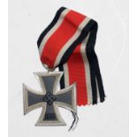 WWII 1939 Third Reich 2nd class Iron Cross, suspension ring stamped 'For Steinhauer und Luck,