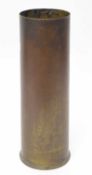 British 1941 dated 25 pounder shell casing