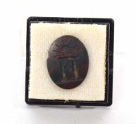 Roman intaglio carved gemstone