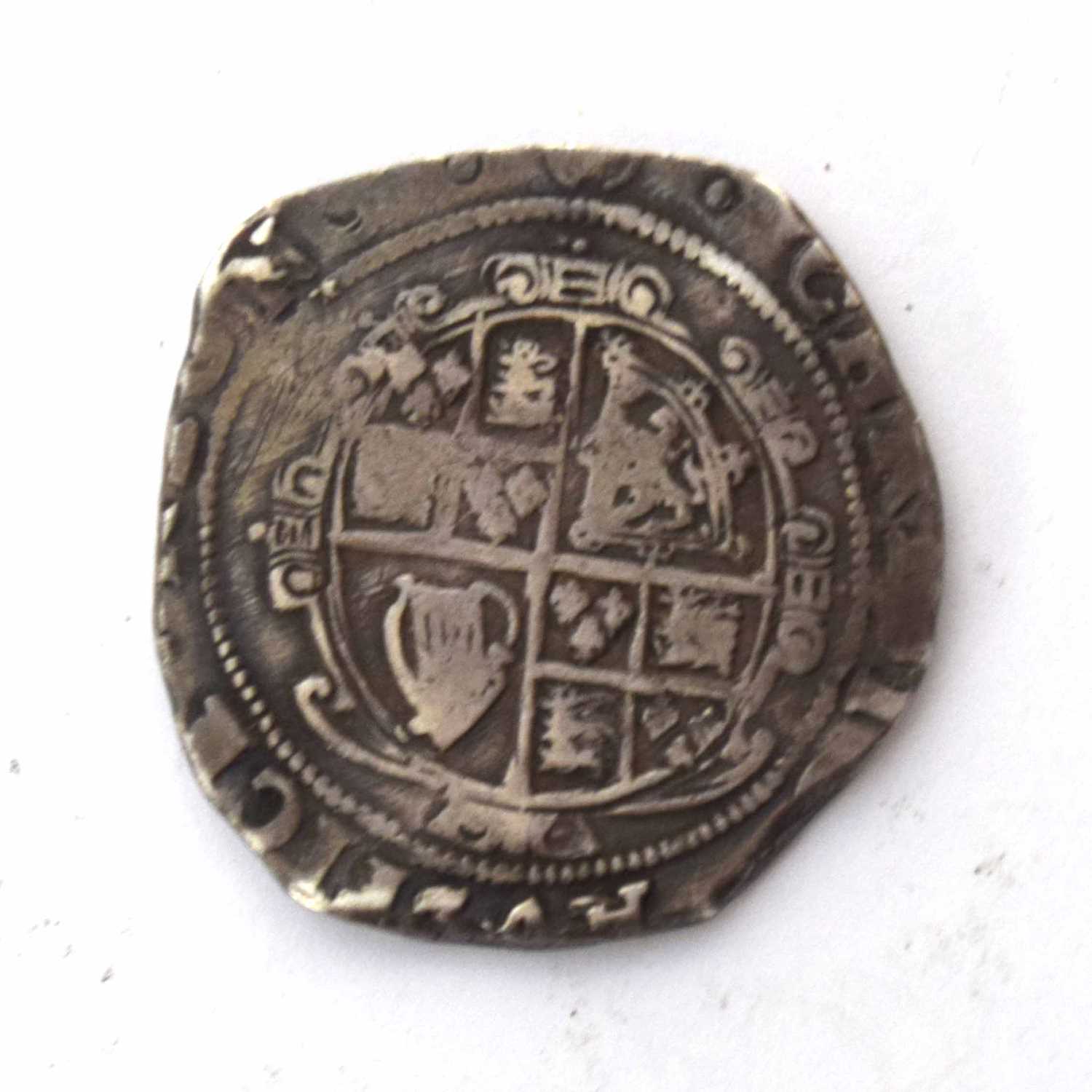 Assortment of coins to include Elizabeth I 1574 sixpence, George IV 1821 crown, William IV 1836 - Image 10 of 14