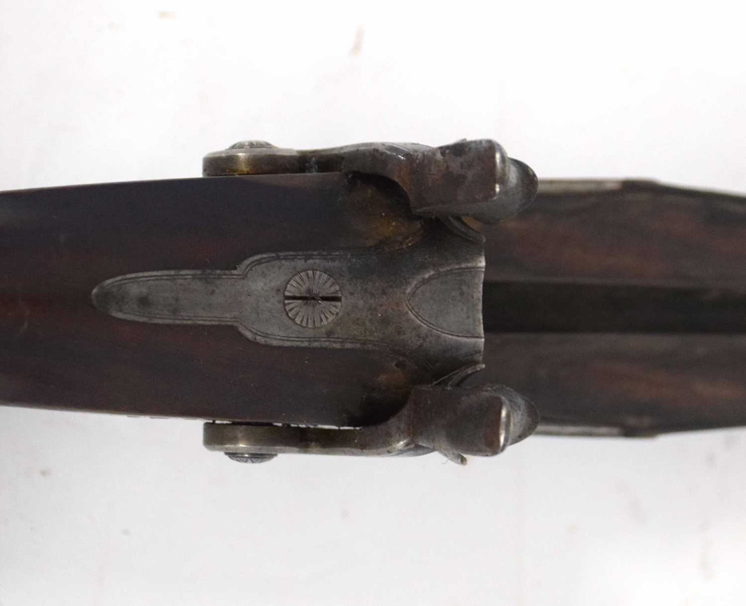 Stock for a 12-bore hammer action side by side shotgun made by Westley Richards - Image 3 of 4