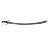 19th century 1796 pattern light cavalry sabre, (lacking scabbard), (a/f), age related wear to handle