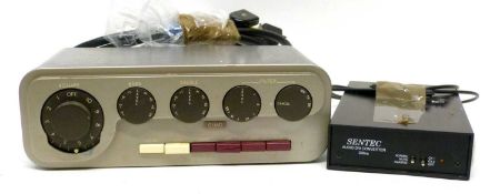 Vintage stereo interest - Quad 22 control unit, serial no 54255, a tube pre-amplifier with two
