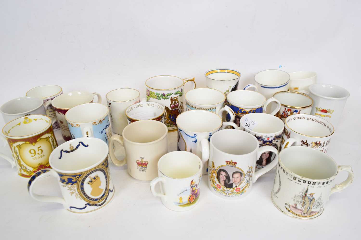 Collection of commemorative mugs, various Royalty and political figures (22) - Image 2 of 2