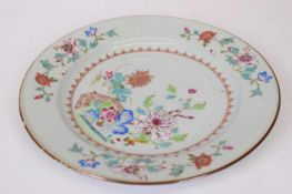 18th century Chinese porcelain plate