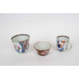 Chinese Porcelain Beaker, Cup and Teabowl