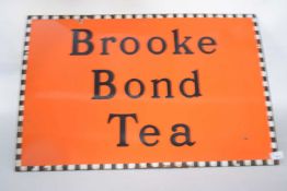 Brooke Bond Enamel Sign