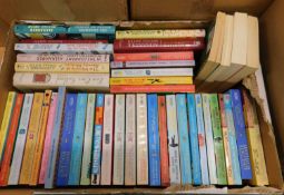 Two boxes: good quantity ALEXANDER MCCALL SMITH titles, mainly soft backs