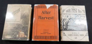 CHARLES FIELDING MARSH: 3 titles: AFTER HARVEST, New York, D Appleton, 1924, 1st edition, pencil