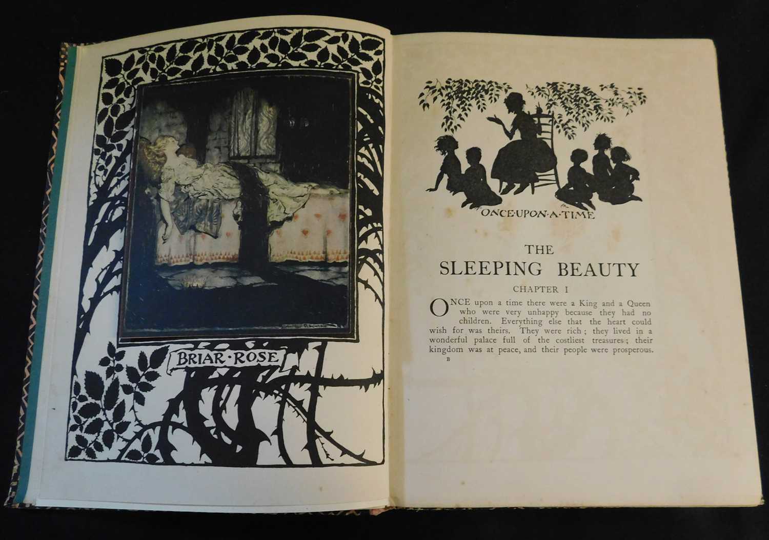 CHARLES PERRAULT: THE SLEEPING BEAUTY, adapted by Charles S Evans, ill A Rackham, London, Heinemann,