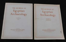 THE JOURNAL OF EGYPTIAN ARCHAEOLOGY, London, The Egypt Exploration Society, 1973-2000, vols 59-86,