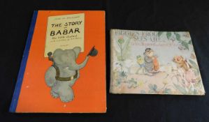 JEAN DE BRUNHOFF: THE STORY OF BABAR, THE LITTLE ELEPHANT, preface Alan Alexander Milne, London,