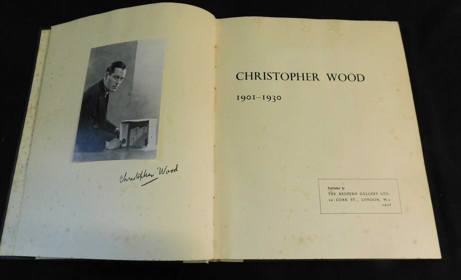 CHRISTOPHER WOOD 1901-1930, London, The Redfern Gallery, 1938, 1st edition, 4to, original cloth