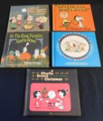 CHARLES M SCHULTZ: 5 titles: A CHARLIE BROWN CHRISTMAS, Cleveland and New York, 1965, 1st edition,