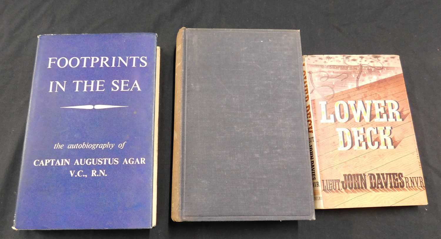 AUGUSTUS AGAR, VC, RN: FOOTPRINTS IN THE SEA, London, Evans Bros, 1959, 1st edition, original cloth,