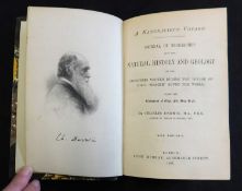 CHARLES DARWIN: A NATURALIST VOYAGE, JOURNAL OF RESEARCHES..., London, John Murray, 1897 [new