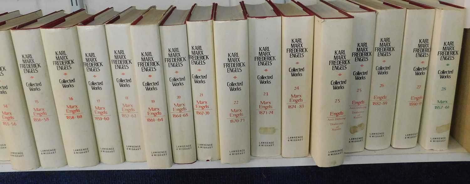 KARL MARX, FREDERICK ENGELS: COLLECTED WORKS, London, Lawrence & Wishart, 1975-92, vols 1-46, 1st - Image 4 of 6