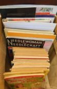 Box: Schoolgirls Own Library assorted issues + various theatre programmes etc