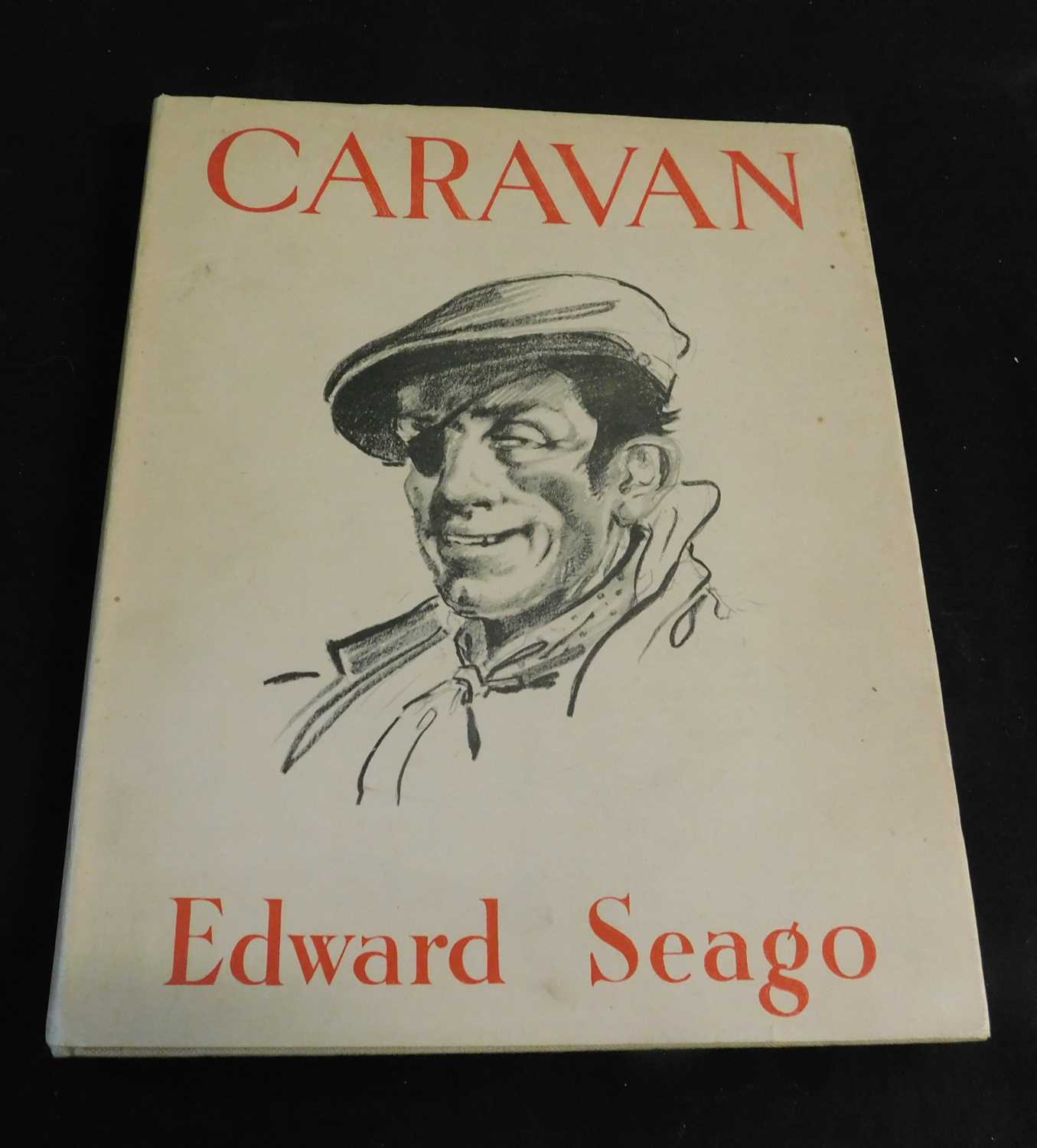 EDWARD SEAGO: CARAVAN, London, Collins, 1937, 1st edition, inscription on ffep, 4to, original cloth,