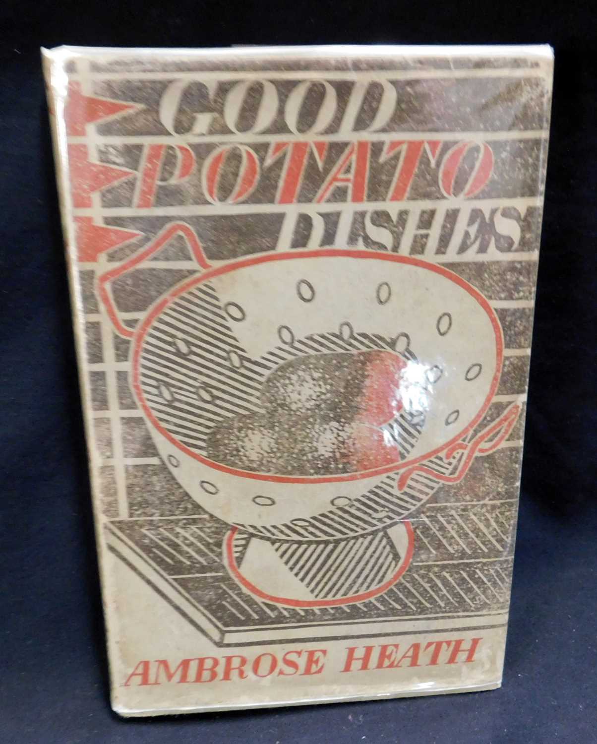 AMBROSE HEATH: GOOD POTATO DISHES, ill Edward Bawden, London, Faber & Faber, 1935, 1st edition,
