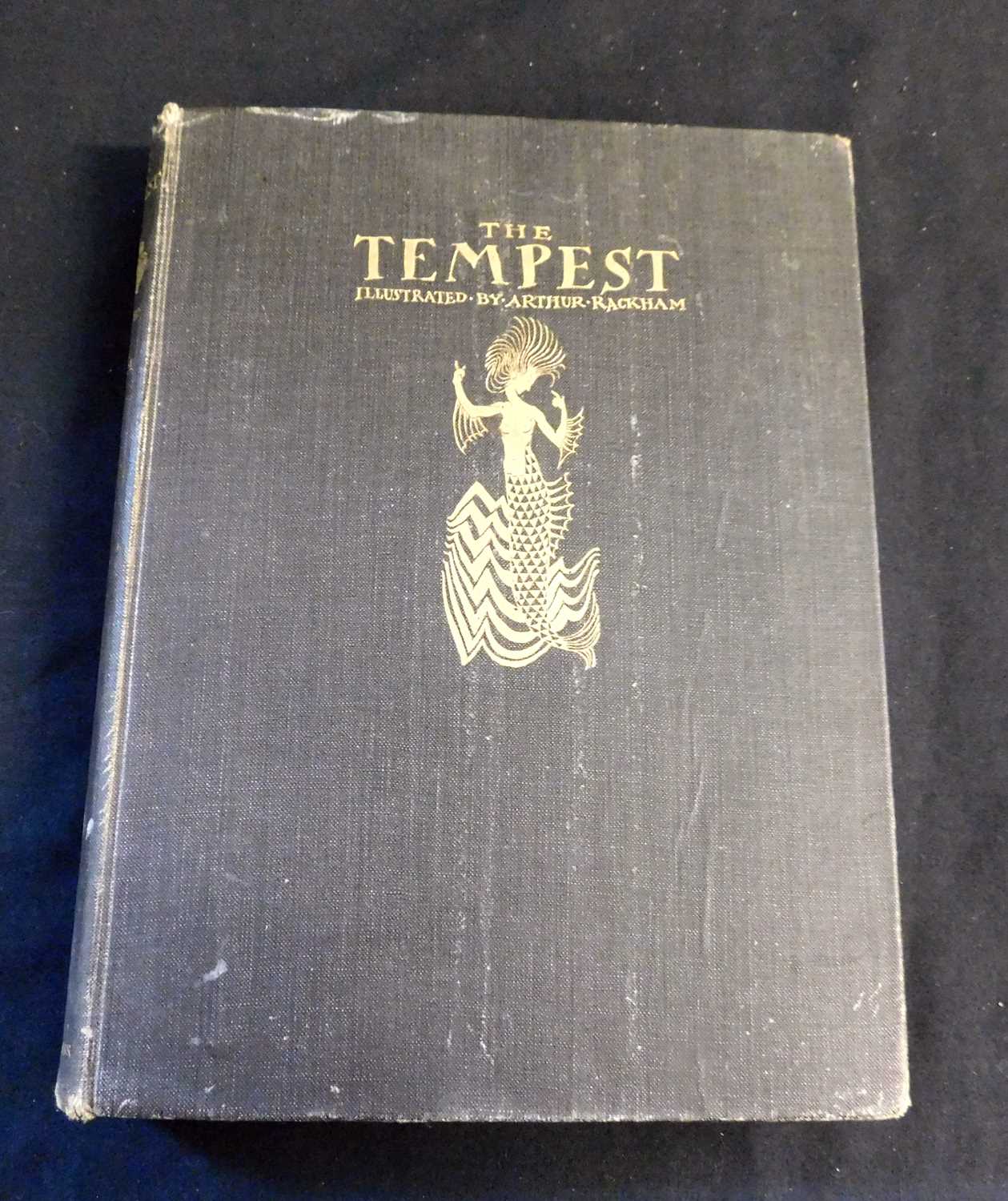WILLIAM SHAKESPEARE: THE TEMPEST, ill A Rackham, London, William Heinemann, 1926, 1st trade edition, - Image 2 of 2