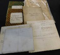Box: good quantity Kings Lynn area, vellum and other documents, mainly 19th century and earlier