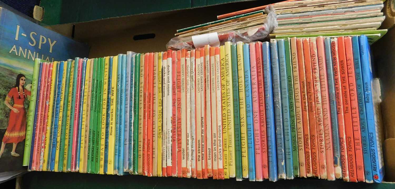 Box: 60+ Ladybird books plus some I-Spy books