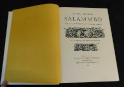 GUSTAVE FLAUBERT: SALAMMBO, ill Edward Bawden, Cambridge, Limited Editions Club, 1960 (1600)