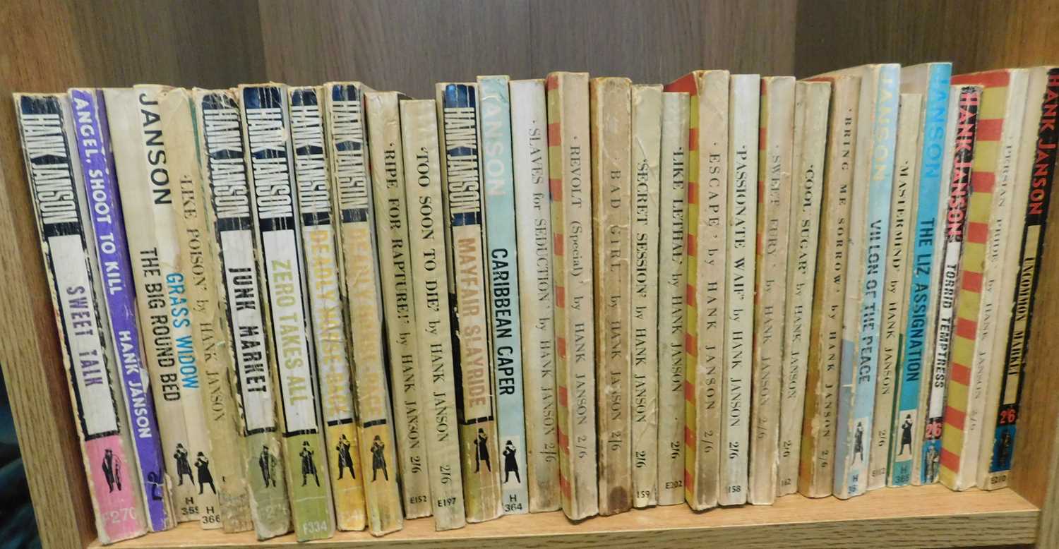 HANK JANSON, collection, 83 assorted paperback titles, predominantly 1957-70 + 4 modern re-issues, - Image 3 of 4