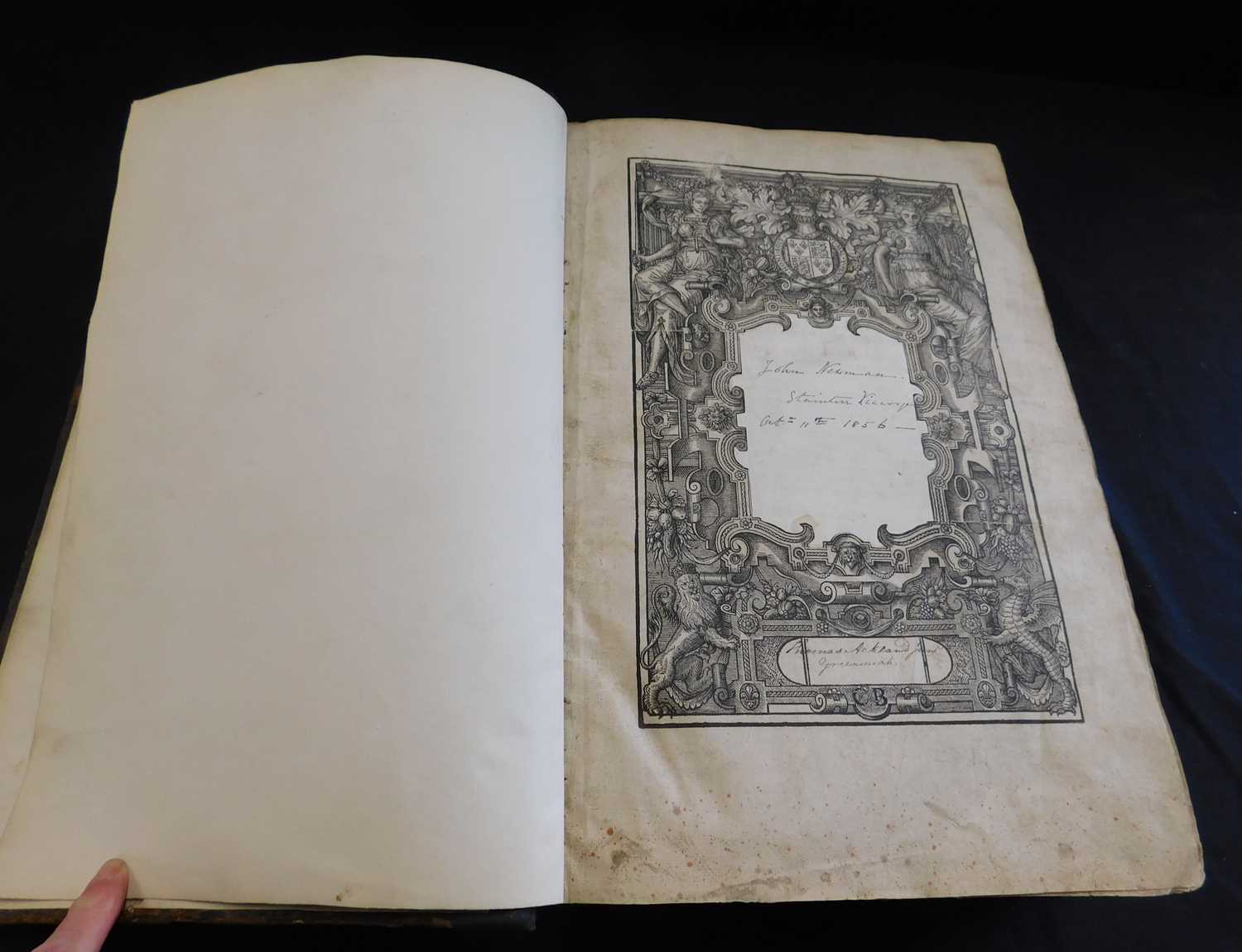 THE BIBLE..., London, Christopher Barker, 1583 Geneva version, black letter, lacks general title,