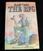 ROALD DAHL: THE BFG, ill Quentin Blake, London, Jonathan Cape, 1982, 1st edition, inscription on